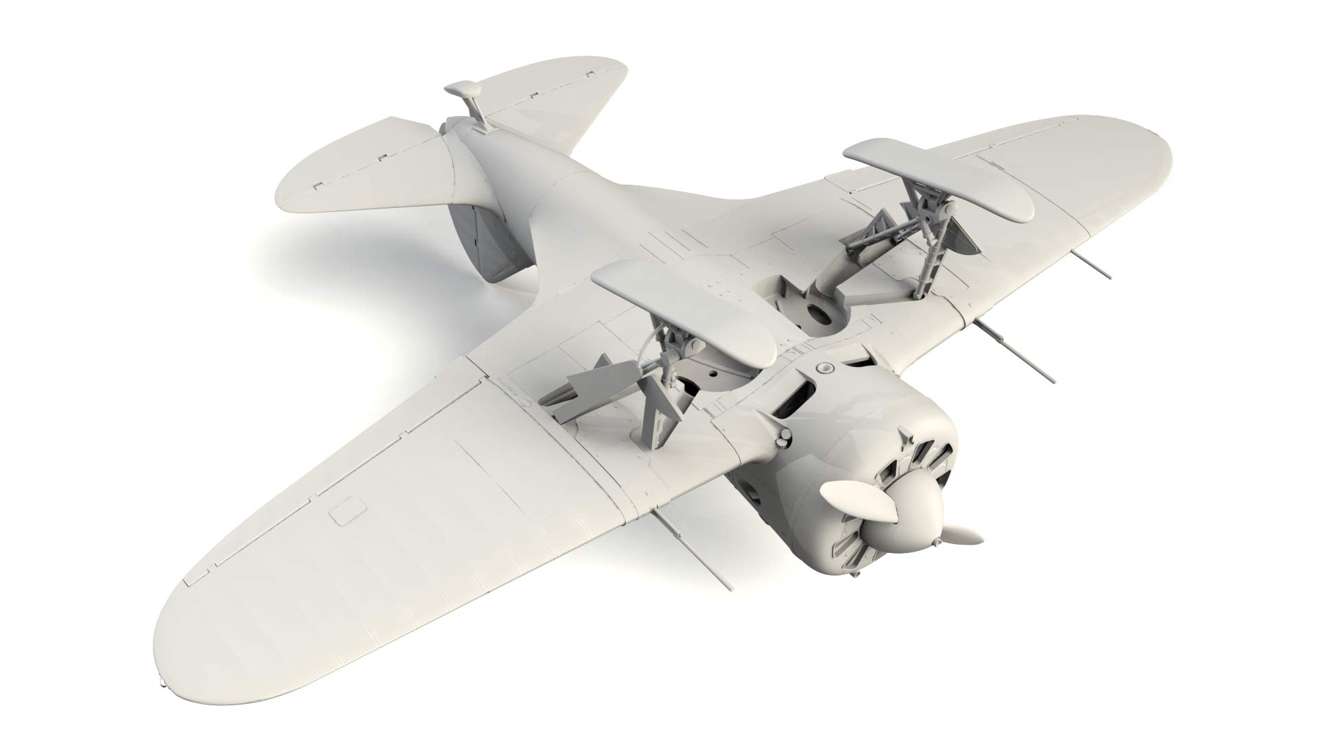 Amazon | ICM 32005 I-16 タイプ17 第二次世界大戦 ソビエト戦闘機 1