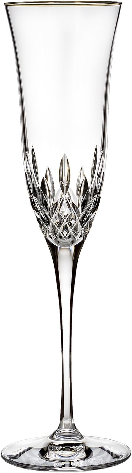 Waterford Lismore Essence Gold Stemware Flute