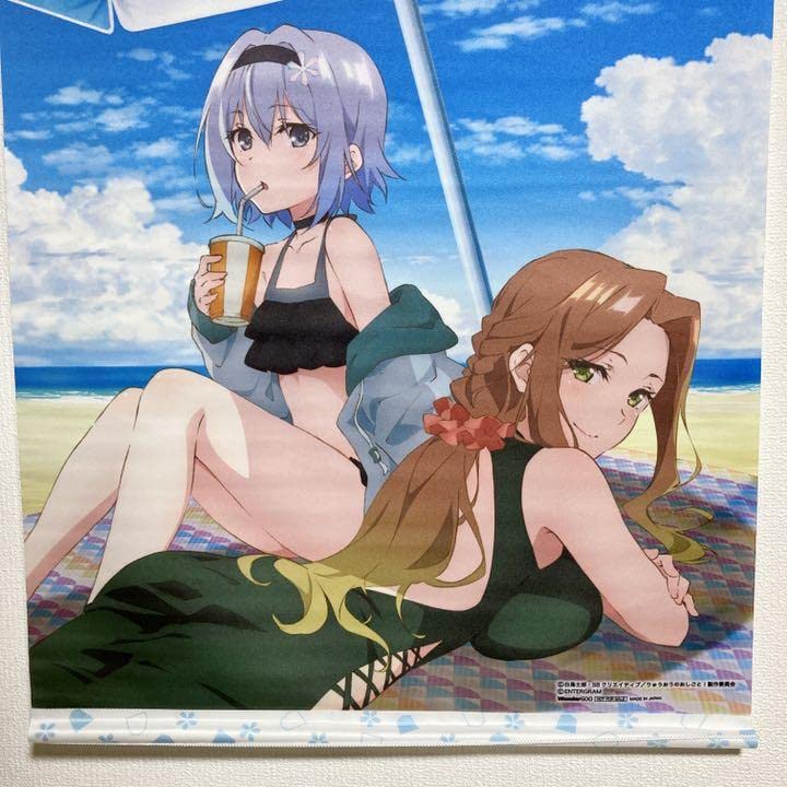 Amazon.co.jp: りゅうおうのおしごと B2タペストリー 空銀子 清滝桂香 