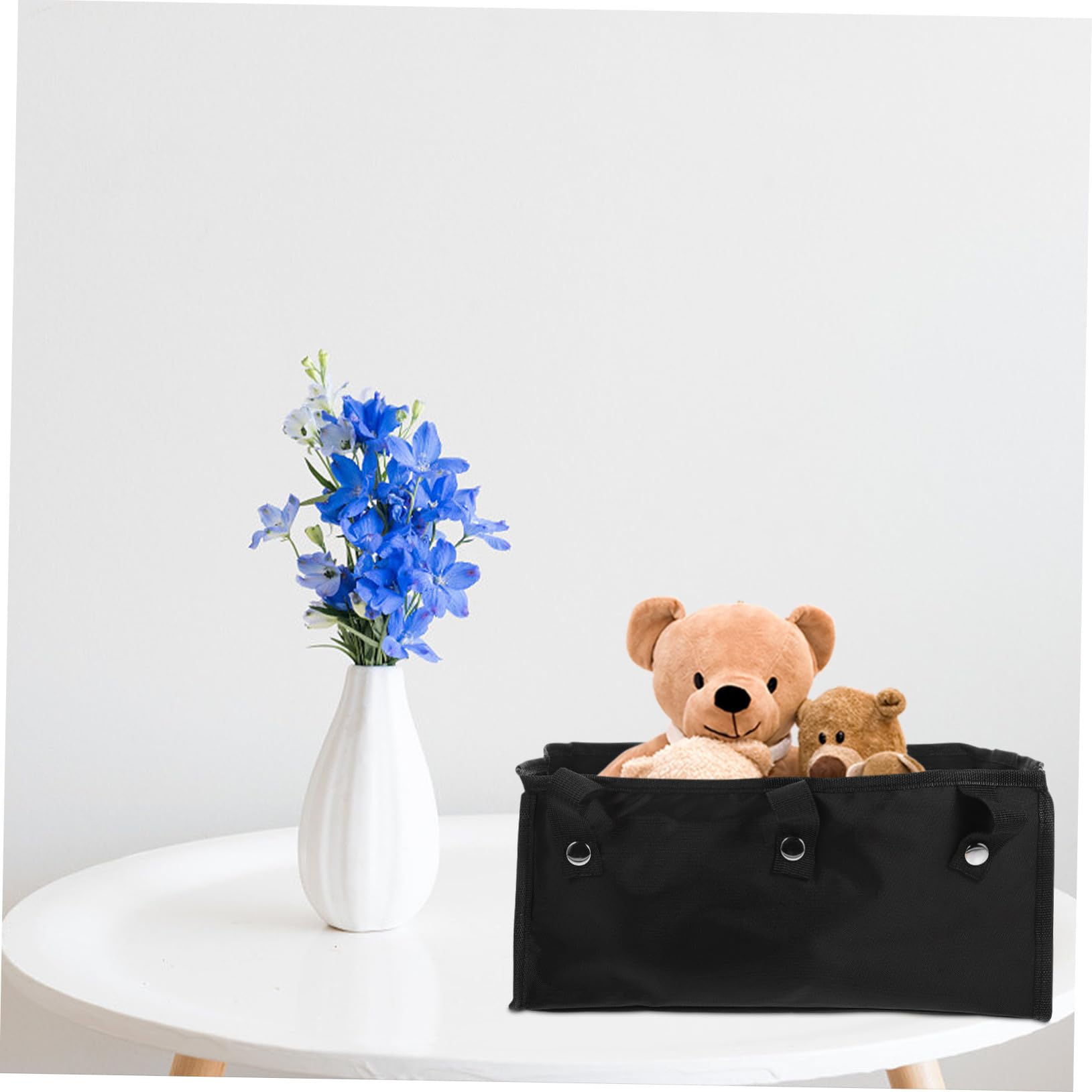 Bolsa Colgante para Andador con Gran Capacidad Diseño Resistente para Almacenamiento bajo Asiento para Usuarios Mayores y Ayudas de Movilidad Color Negro