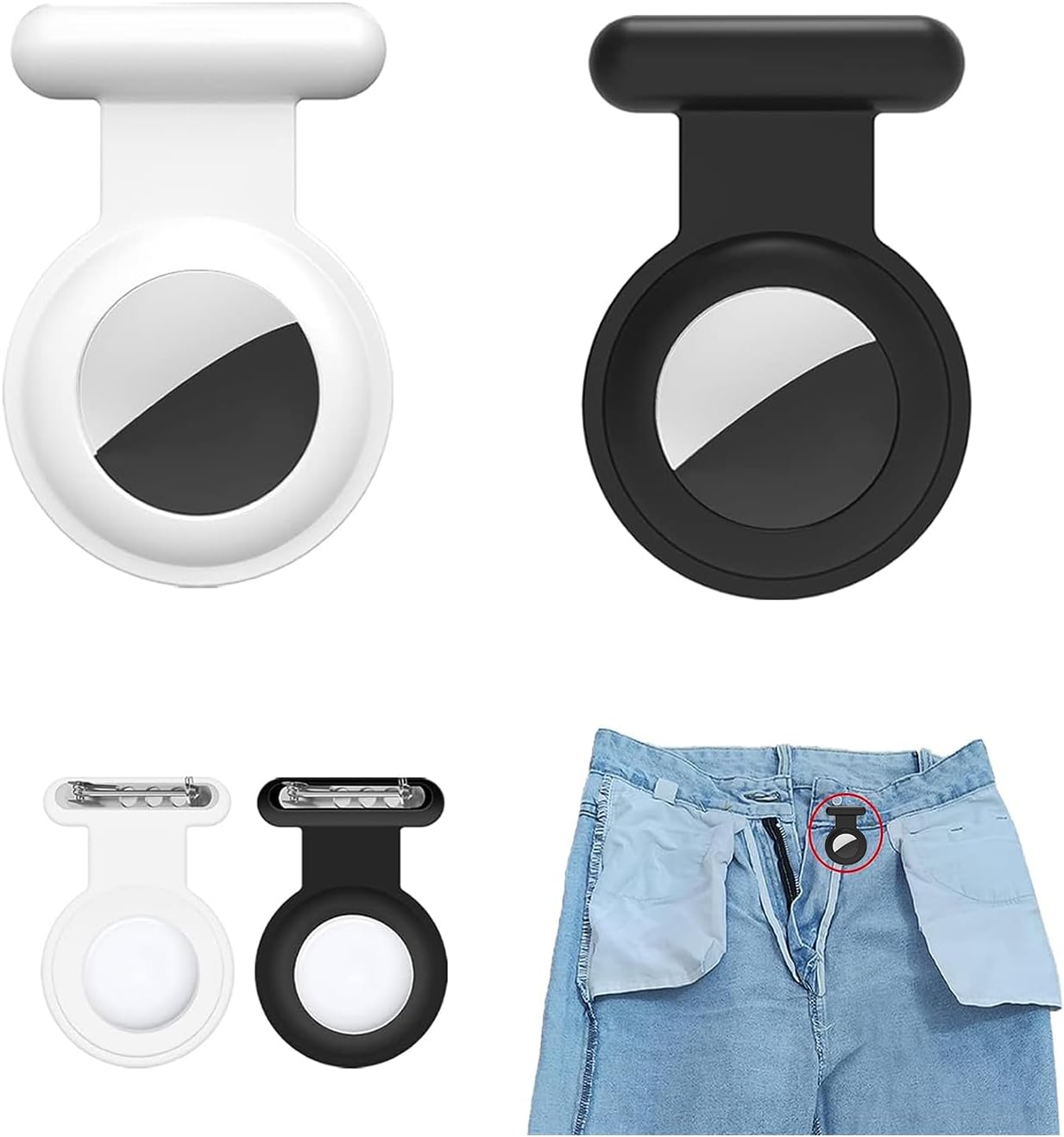 UpLook Billetera AirTag Con Bloqueo RFID Para Hombre, Diseño Minimalista Delgado, Con Capacidad Para Más De 12 Tarjetas Y Dinero En Efectivo, Cartera Metálica De Acceso Rápido Con Correa Elástica Para