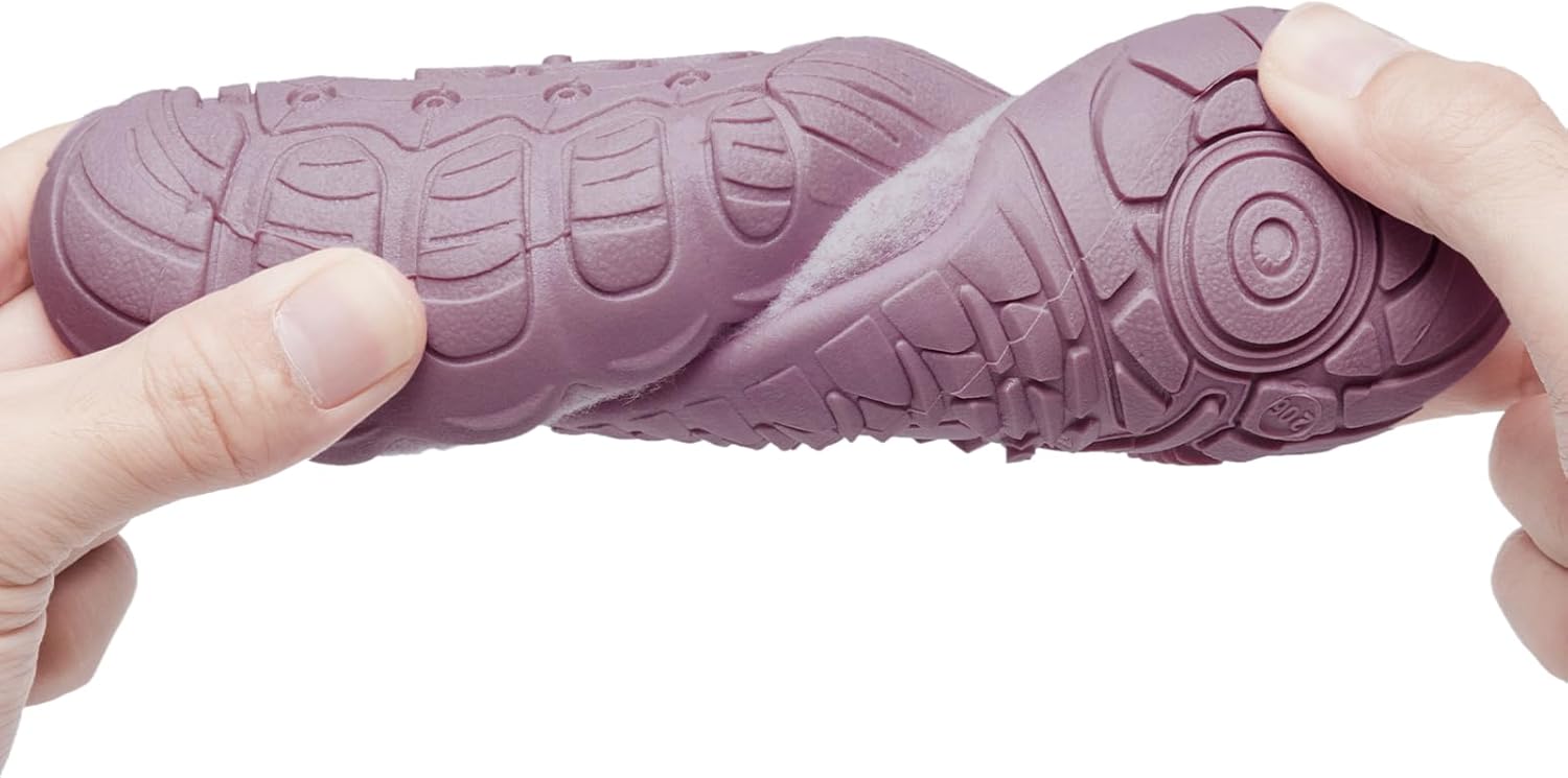 Kids Winter Slippers Cozy Soft Warm Non Slip Fleece House Lightweight Indoor Slippers for Girls Boys - Image 2