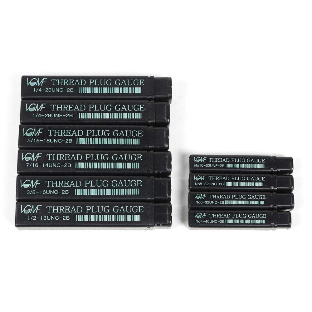 Amazon.com: Thread Plug Gage Gauge Set Double End Go-No Go
