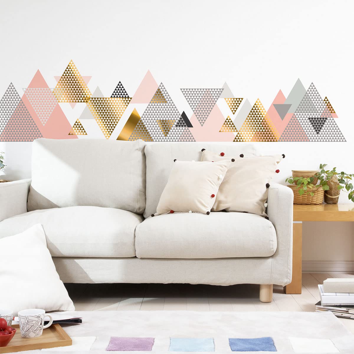 Wall Stickers for Living Room Bedroom 120 x 180 cm Giant Scandinavian Mountains