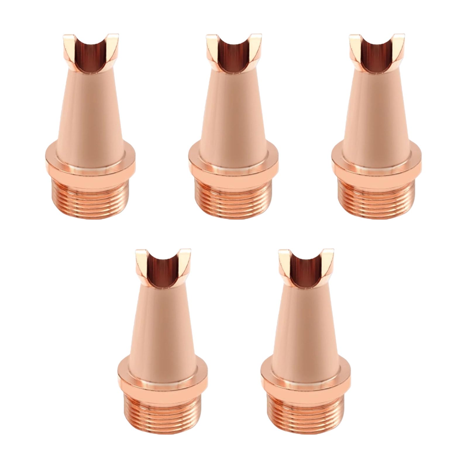 Msioytog A Of 5 Welding Nozzle Copper Thickened Welding Torch Handheld Nozzle Replacement Ccessories Uto Repair