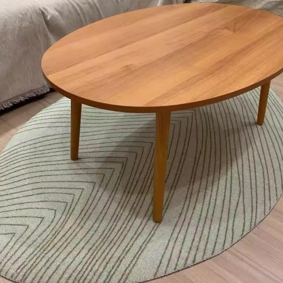 Unregelmäßig Geformter Teppich Für Wohnzimmer, Spielzimmer, Schlafzimmer, Kinderzimmer, Waschbarer, Dicker Bodenteppich, Home Office, Studentenwohnheim, Läufer(Leaf A,80cmX120cm)