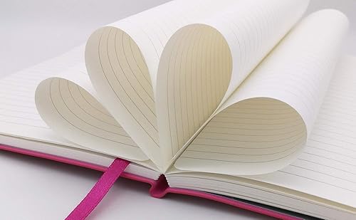 Miniatura 5 de Cuaderno de escritura, con rayas universitariasforradas, tamaño A5, 5.8 x 8.3, piel sintética fina, 160 páginas de papel grueso de alta calidad,