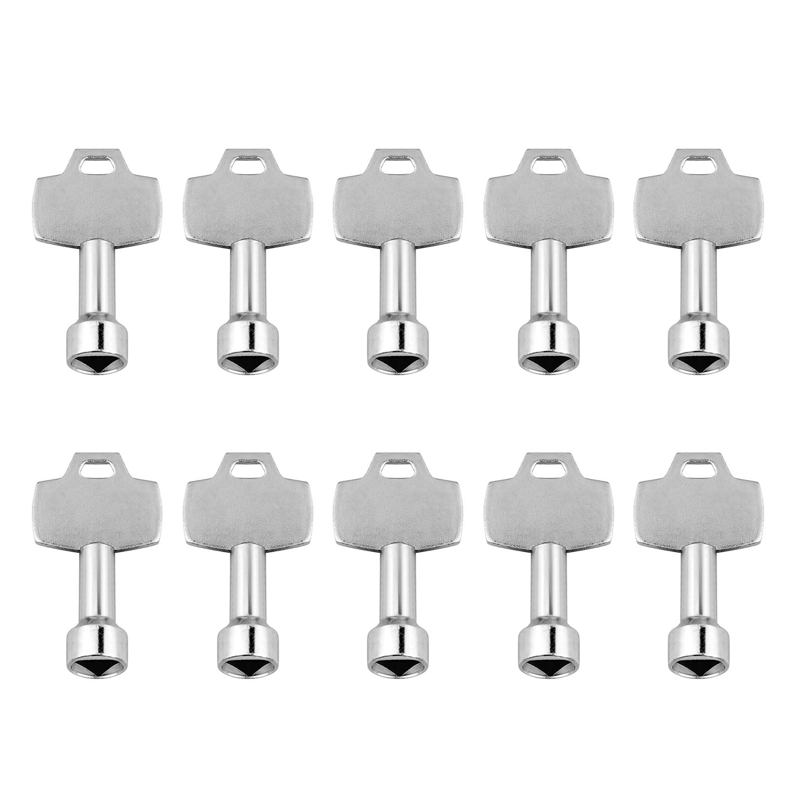 Tsophreniq Of 10 Universally Triangular Wrench Socket Spanner For Electrical Cabinets And Utility Water Meter Utility