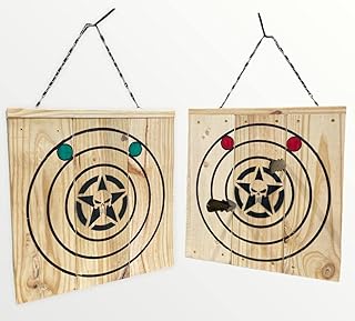 Double Sided Knife Throwing Target â€œPunisherâ€ Bullseye 17â€x4â€x17â€