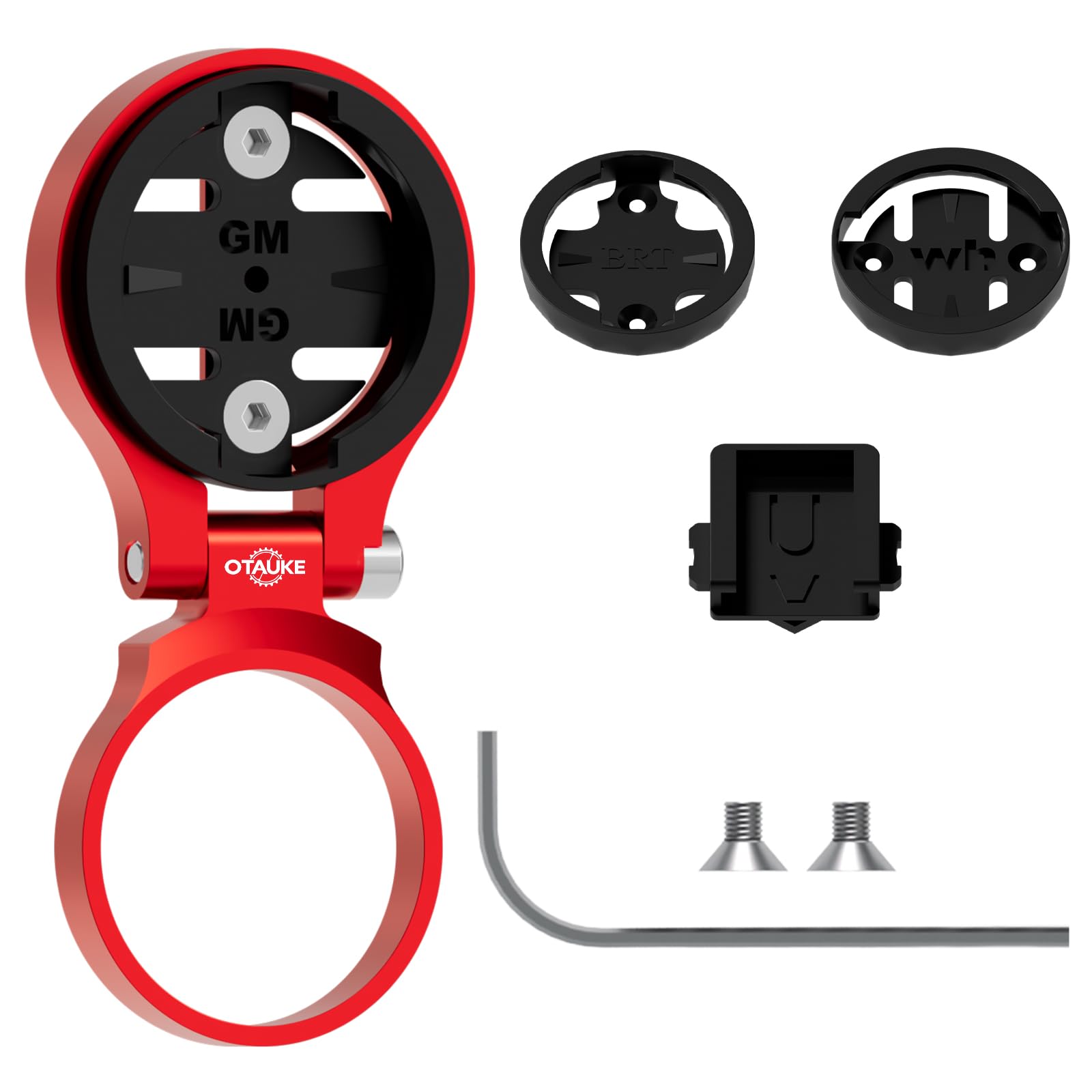 Otauke Bike Stem Mount for Garmin - Adjustable Out Front Bicycle Computer Mount for Wahoo Elemnt Bolt and Mini,Bryton Rider Stages Dash Hammerhead Karoo Cateye, Road Mountian Bike Computer Holder