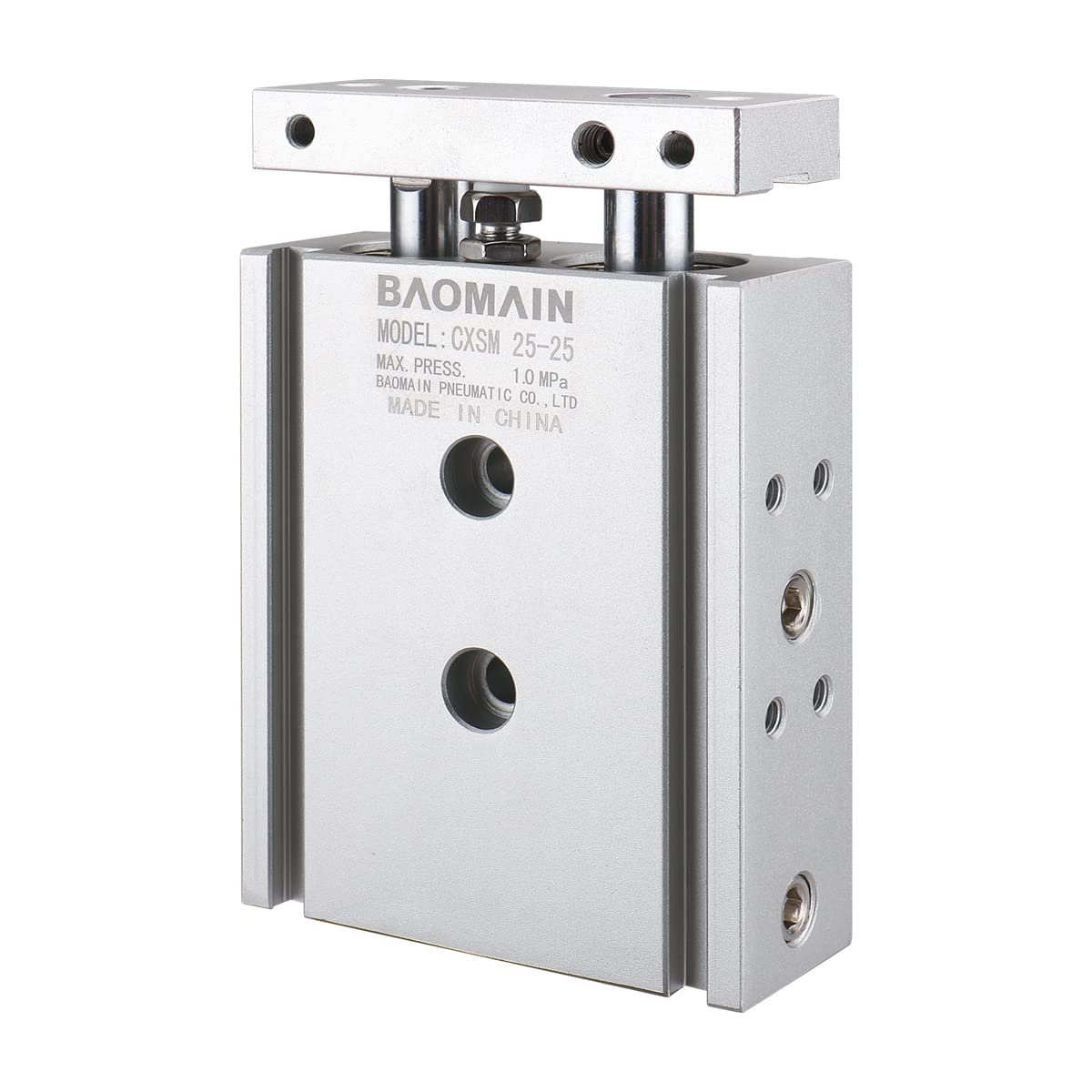 BAOMAIN Double Rod Pneumatic Air Cylinder CXSM20x100 20mm Bore 100mm Stroke — Amazon image 7