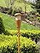 Newhouse Lighting TIKILED4 Solar-Powered Flickering Flame Outdoor Island Torches, 4-Pack, Old Bamboo