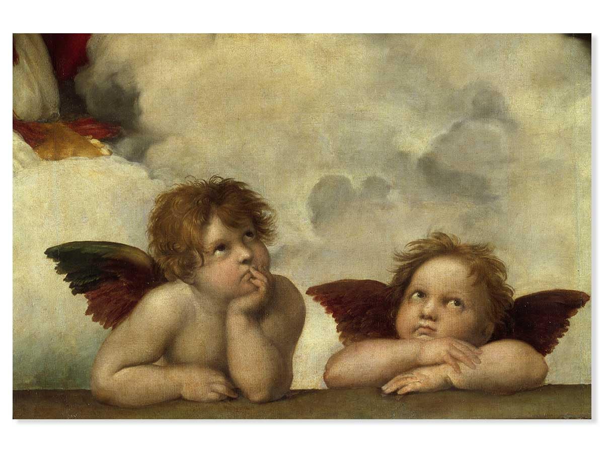 Tableau Chapelle Sixtine par Raphael alu pour remplacer les affiches murales ternes