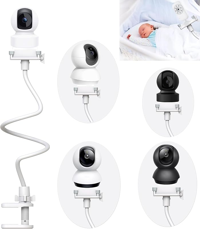 Baby Monitor Holder Mount for Tapo C220/C201,Kasa Camera EC70/EC71/KC410S
