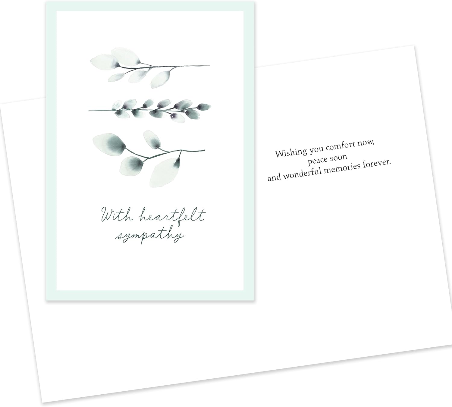 Hallmark Business (25 Pack) Assorted Sympathy Greeting Cards (Gentle Reflections) for Customers or Employees