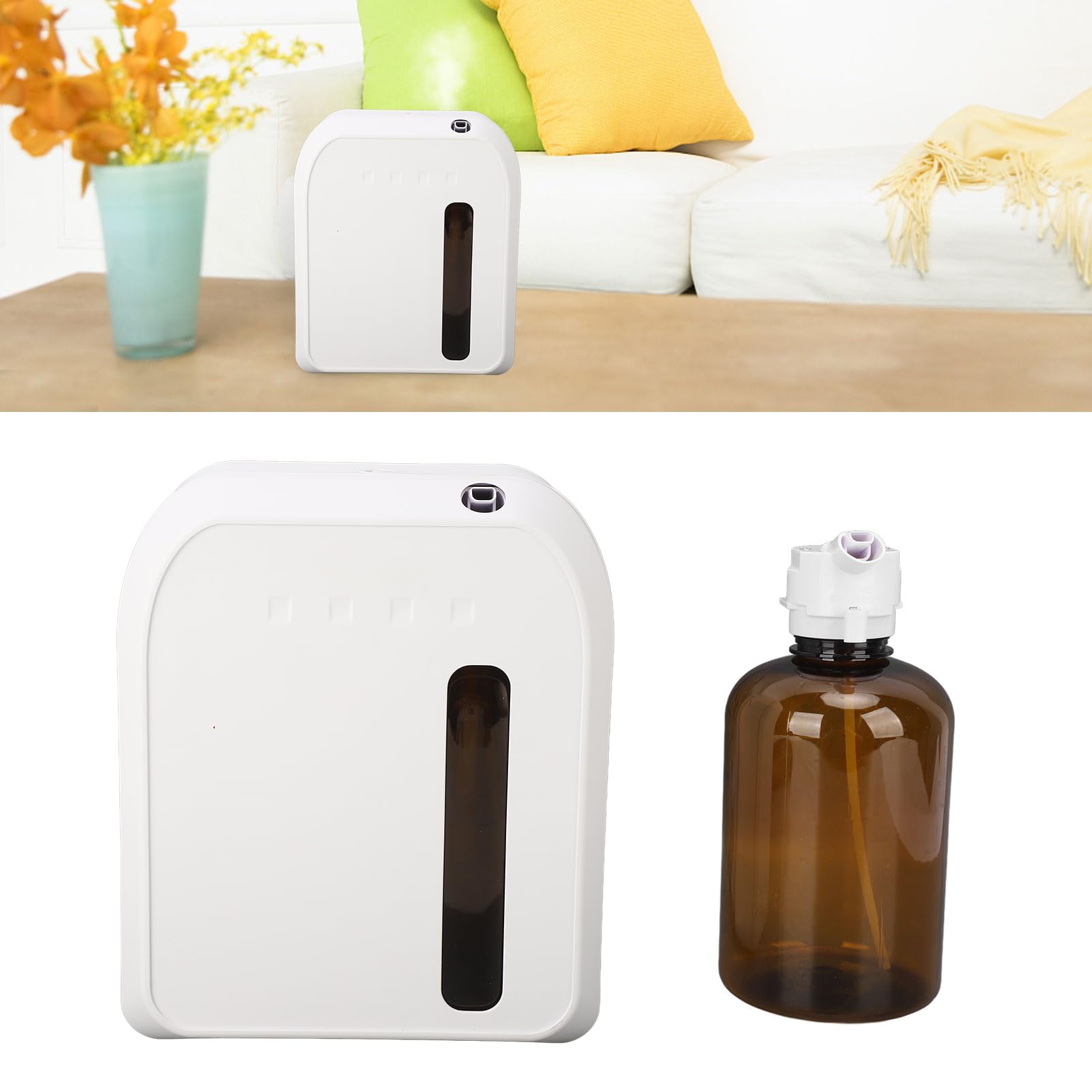 Máquina De Aire Aromático, Difusor De Aroma Profesional Inteligente para Toda La Casa, Difusores De Aromaterapia De Gran Rango De Espacio, para La Oficina del Hotel En Casa(EU 100-240v)