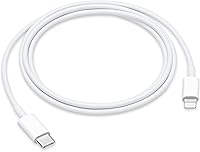 Apple USB-C to Lightning Cable 1m: Official Fast Charging Cable for iPhone, Sync & Data Transfer