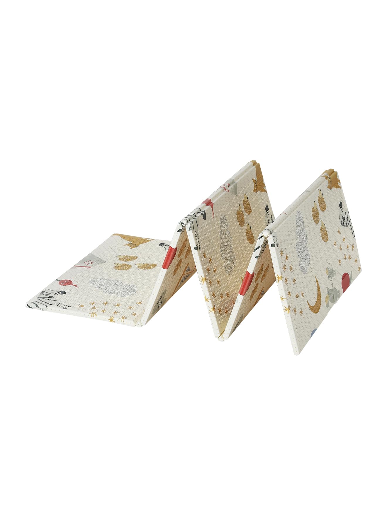 VERTBAUDET Grand tapis d'activités pliable Lunes/​nuages TU