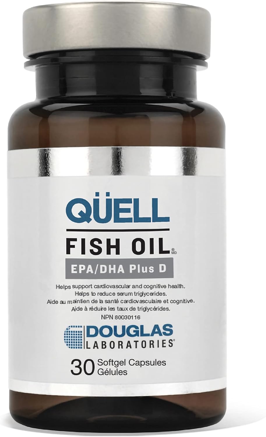Douglas Laboratories QUELL Fish Oil EPA/DHA Plus D 32 Ratio of EPA