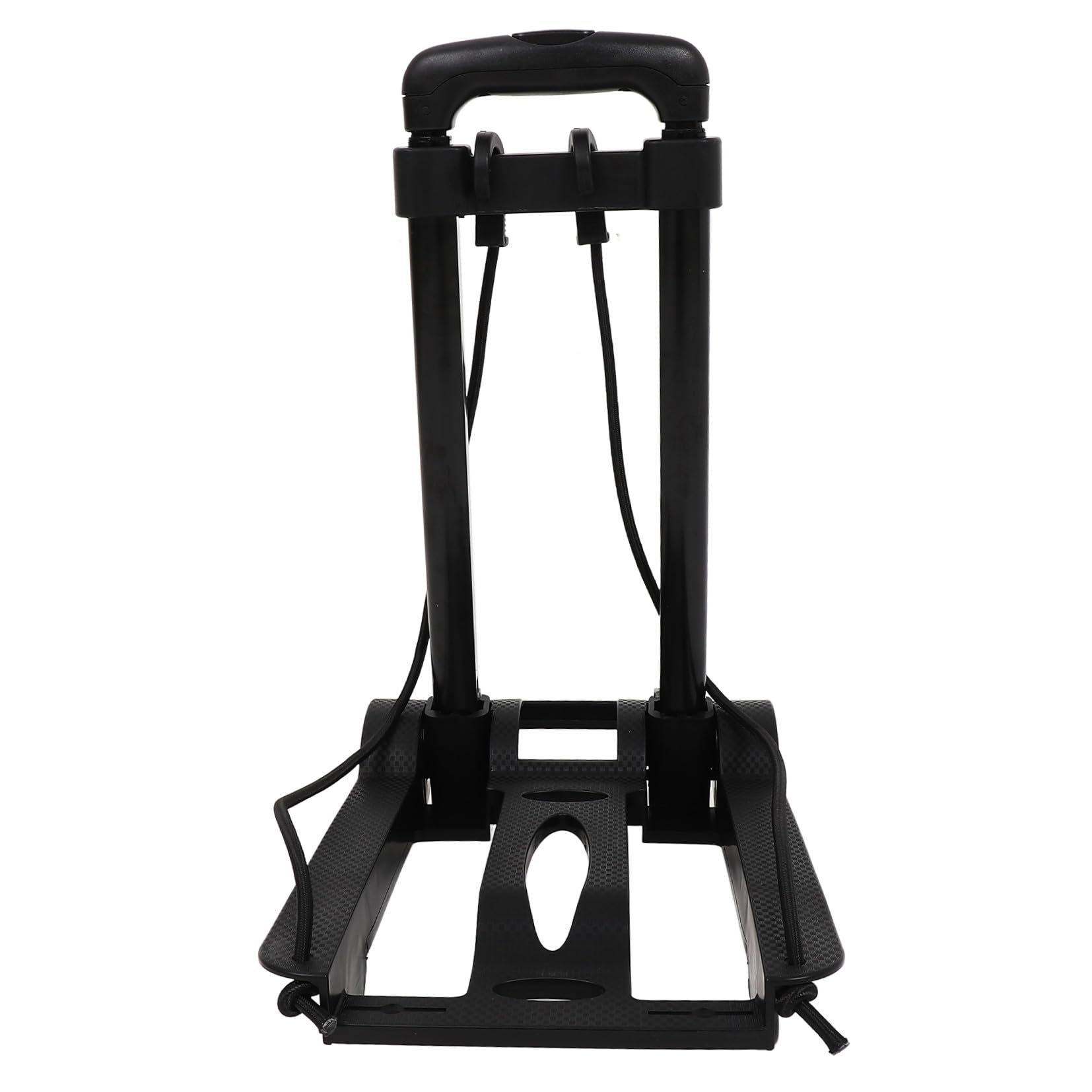 IMIKEYA Carrito Ligero y Compacto de Mano Plegable Estructura de Hierro y Ruedas Giratorias para Compras y Mudanzas Diarias