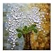 Asdam Art - 100% Hand-Painted 3D Paintings Beauty of Life Modern Wall Art for Dinning Living Room Bedroom Flower Artwork Abstract Pictures Floral Oil Painting on Canvas(32X32inch)