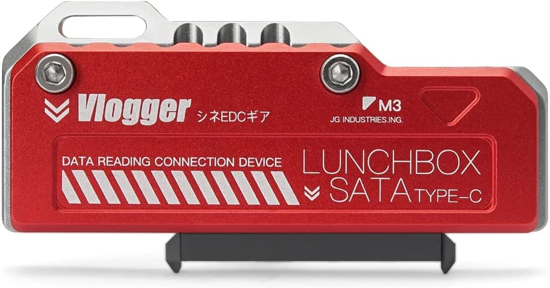 ANDYCINELunchbox Reader Interface USB-C to SATA Adapter Compatible with Lunchbox ATOMOS Ninja V SSD Carder