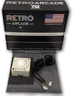 Track Ball - 2 inch Arcade Game Trackball for Jamma 60-in-1 Jamma iCade PCB Board