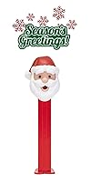 Vista 2 de Dispensadores de Santa PEZ Candy - Juego de 6 dispensadores PEZ de Papá Noel con recambios de dulces, regalos de Navidad, recuerdo de fiesta, bolsas