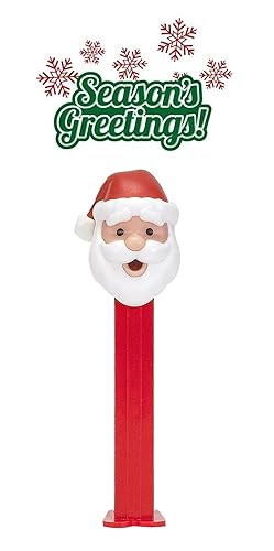 Miniatura 2 de Dispensadores de Santa PEZ Candy - Juego de 6 dispensadores PEZ de Papá Noel con recambios de dulces, regalos de Navidad, recuerdo de fiesta, bolsas
