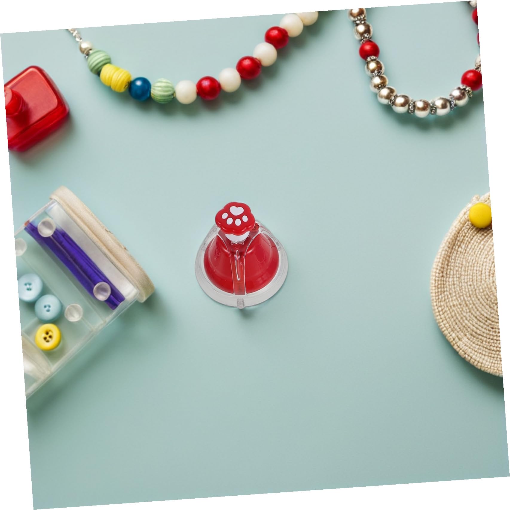 YARNOW 8 Piezas Campanas de Mano Forma de Pata de Gato en Varios Colores, Fáciles de Tocar y Versátiles, Ideales para Juegos Musicales en Jardín de Infancia y Enseñanza Musical