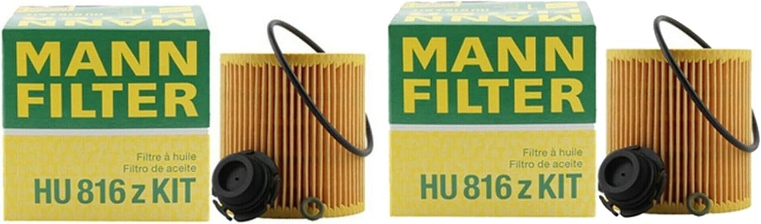 Newparts HU 816 z Kit Replacement Engine Oil Filter Set (2-pack)
