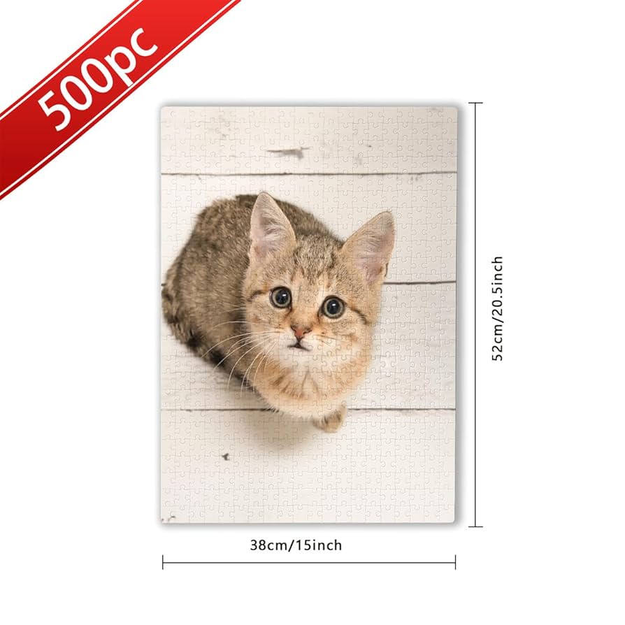 Amazon.co.jp: ジグソーパズル 500ピース 猫 可愛い ねこ パズル