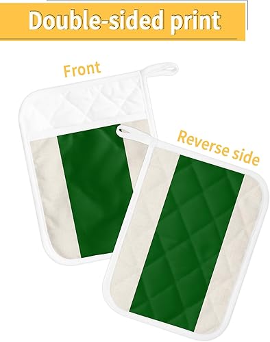 Miniatura 10 de Geometric Grey 5Pcs Pot Holders for Kitchen,Non Slip & Heat Insulation Terry Cloth Potholder Set with Pocket,Thick Hot Pad Oven Mitts Trivet Coaster