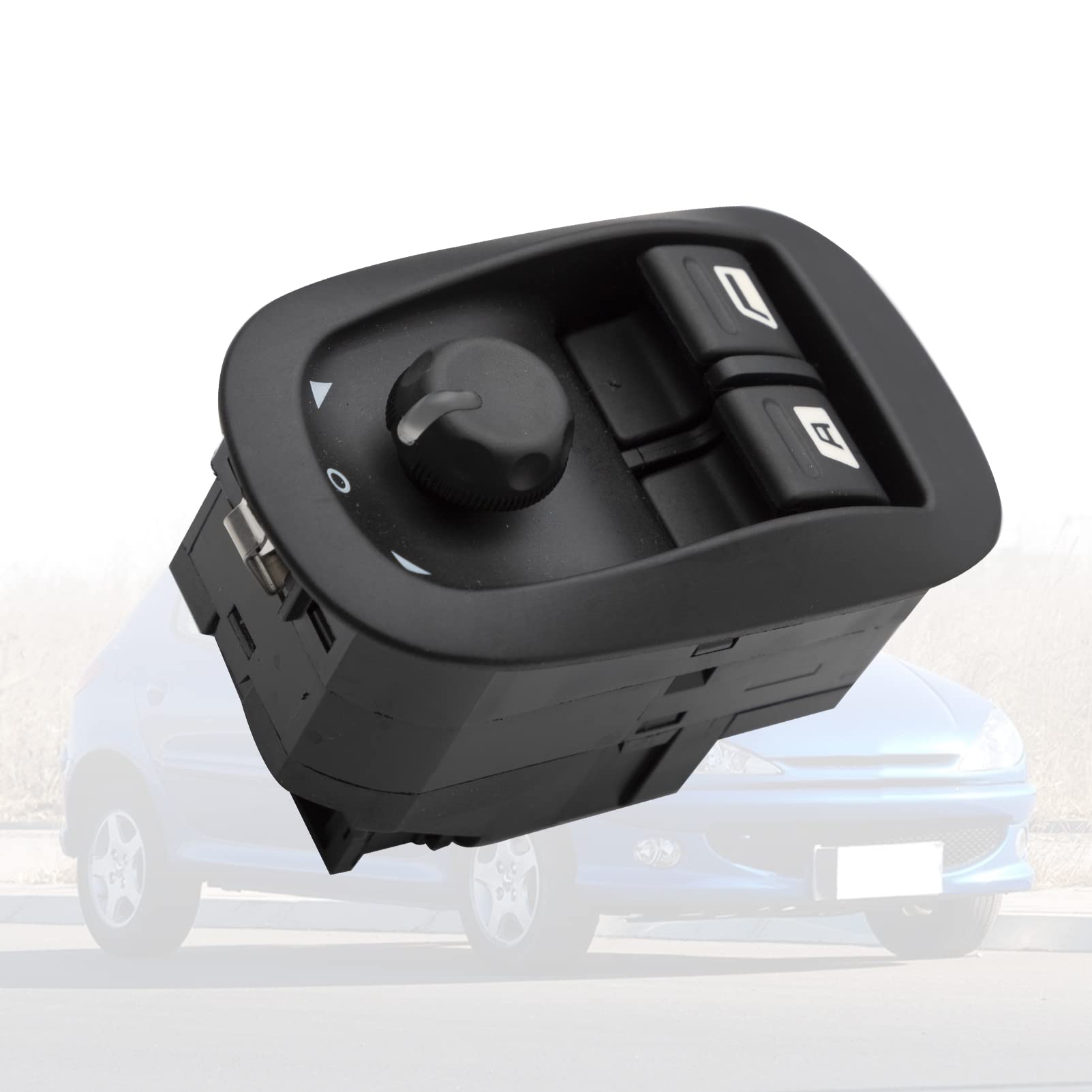 Interrupteur Commande Leve Vitre， Bouton électrique pour Fenêtre 6554.WA pour Peu-geot 206306