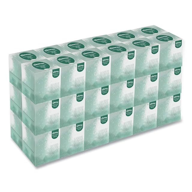 Kleenex Naturals Facial Tissue KCC21272 Pack of 36