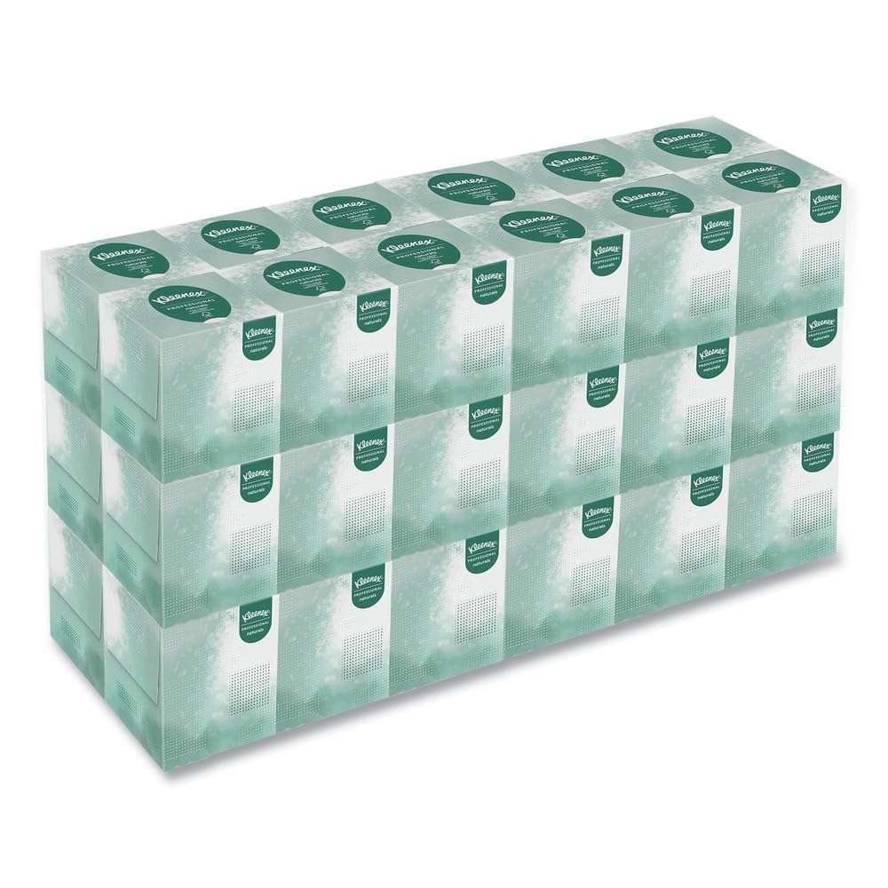 Kleenex Naturals Facial Tissue KCC21272 Pack of 36