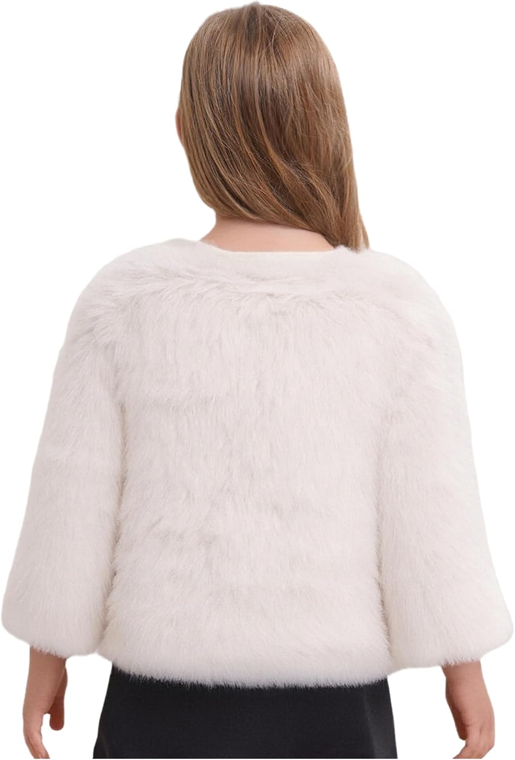 DINORMIN Cute Jacket Outwear White For Girls Daily Adult Women Faux Pearl Buttons For Wedding