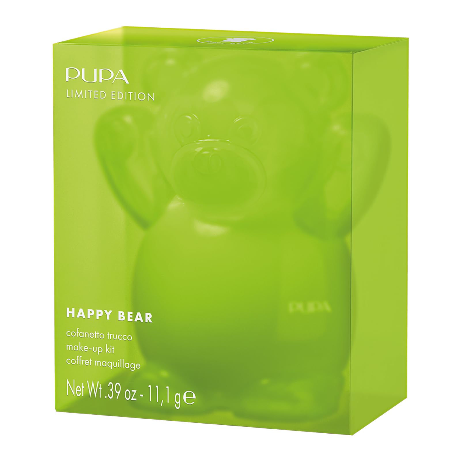 Pupa Happy Bear Make-up Cosmetic Kit 006 Green Green
