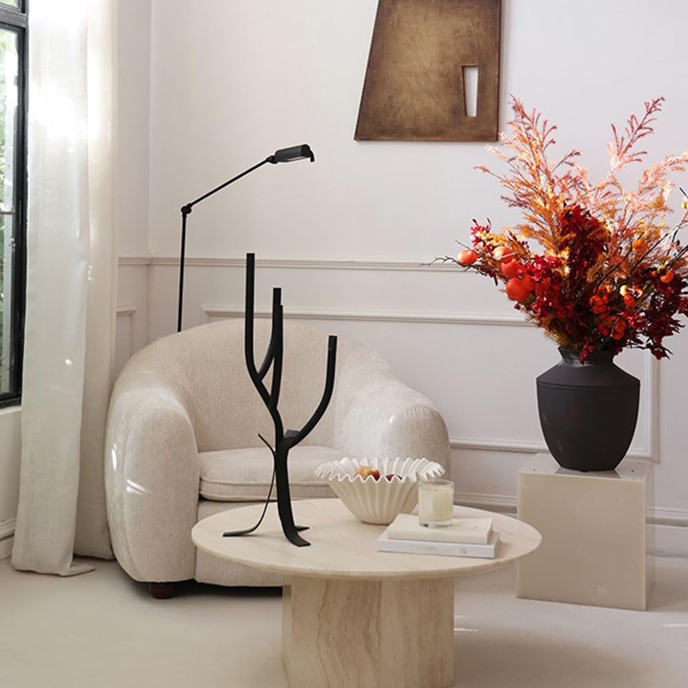 Candelabros Mesa de decoración del hogar metal con candelabro varios brazos