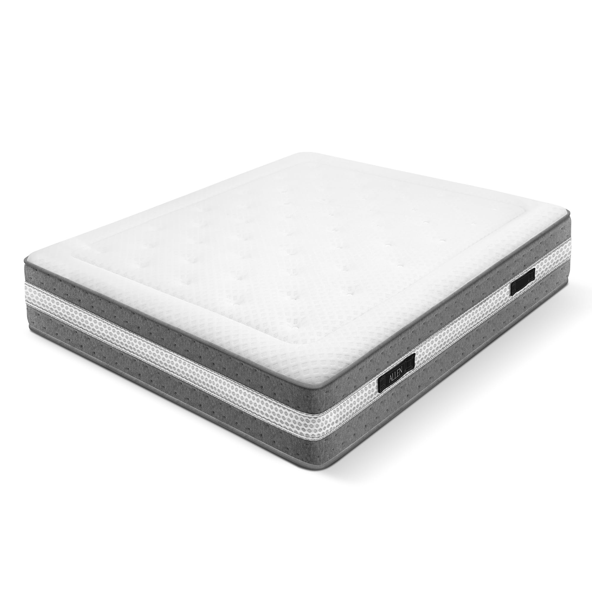 Matelas Cloud Foam 135x190 cm double face modèle Allen WIN REST de fermeté moyenne