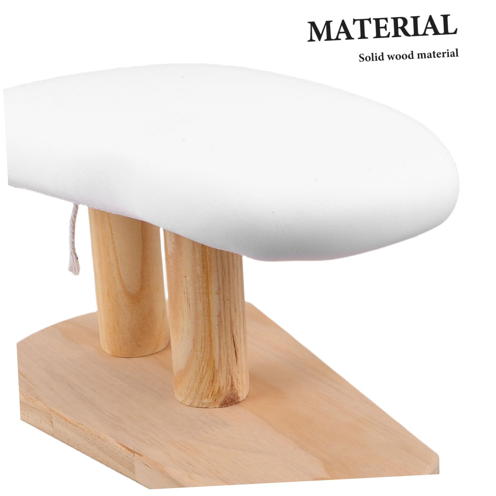 Asse da Stiro Multifunzionale con Base in Legno, Superficie Imbottita Extra Larga e Design Ergonomico per Stiratura Comoda in Appartamento e Casa