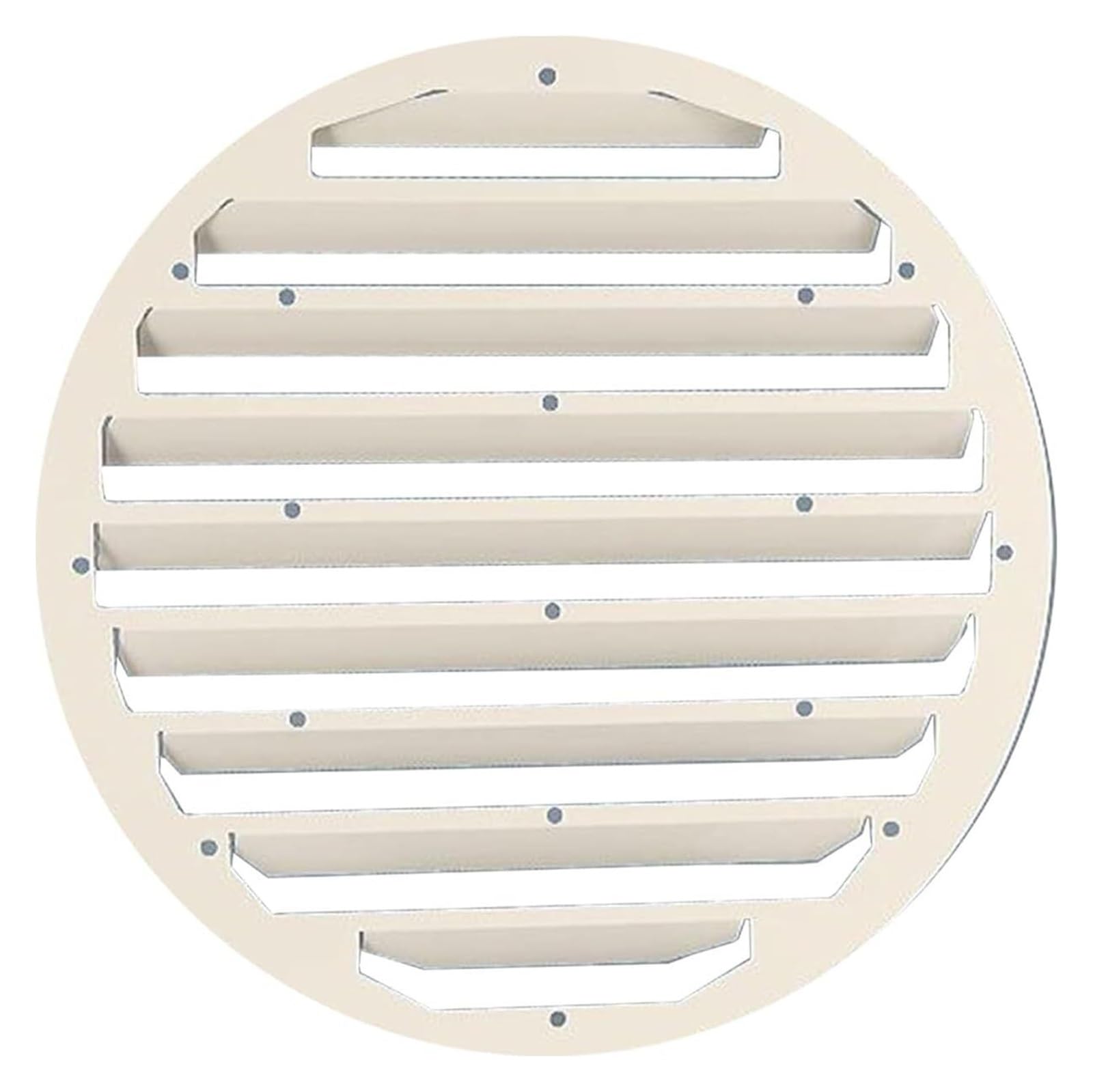 AVkgwrtb Stainless Steel Ac Vent Deflector, Air Conditioner Outdoor Deflector Cover, Condenser Vent Grille, Multiple Sizes(Calibre48cm/18.9in)