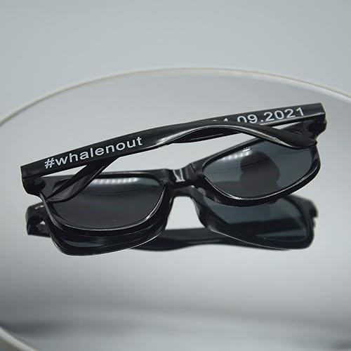 Miniatura 2 de Gafas de sol personalizadas para fiesta de boda a granel, regalos para invitados, destino, boda, soltero personalizado