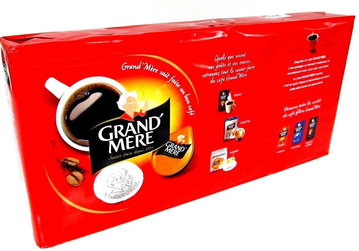 Café moulu Grand'Mère Familial 4x250g