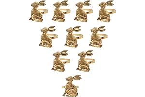 Bunny Napkin Rings: The Hoppy Way To Spruce Up Your Table