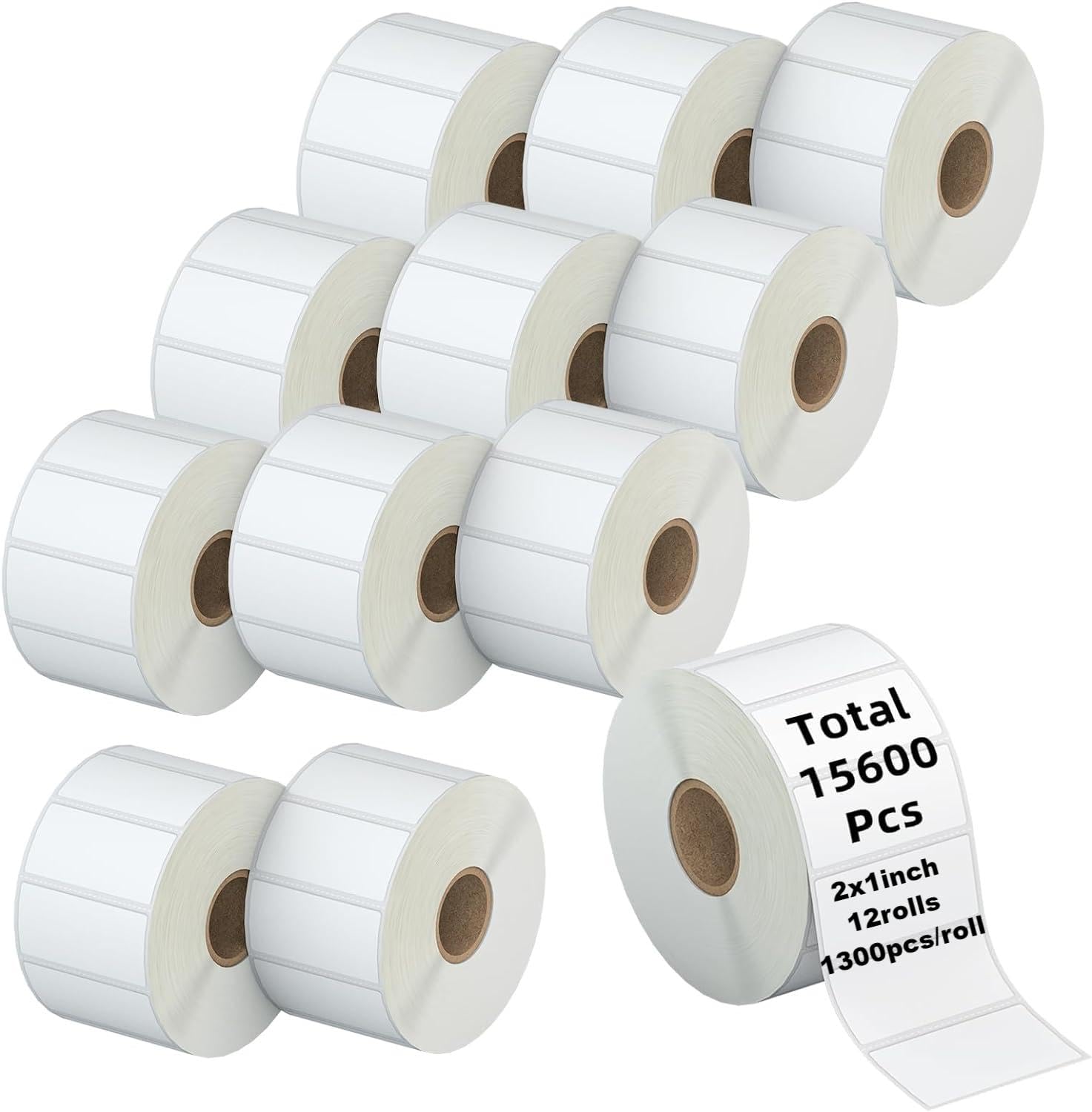 KingTac 2x1 Direct Thermal Labels