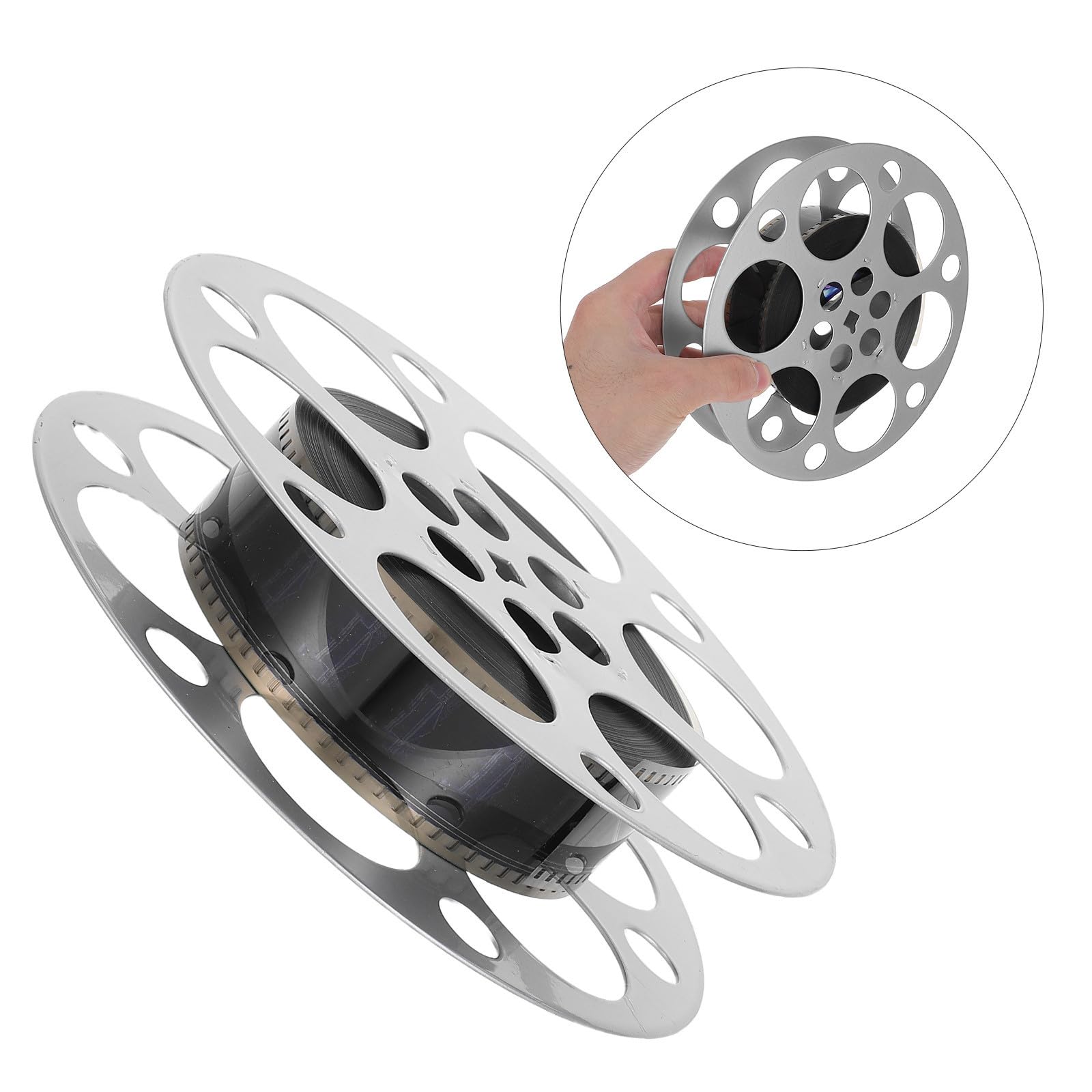 Vintage Filmstreifen Dekoration Eisen 18cm Retro Tischdeko