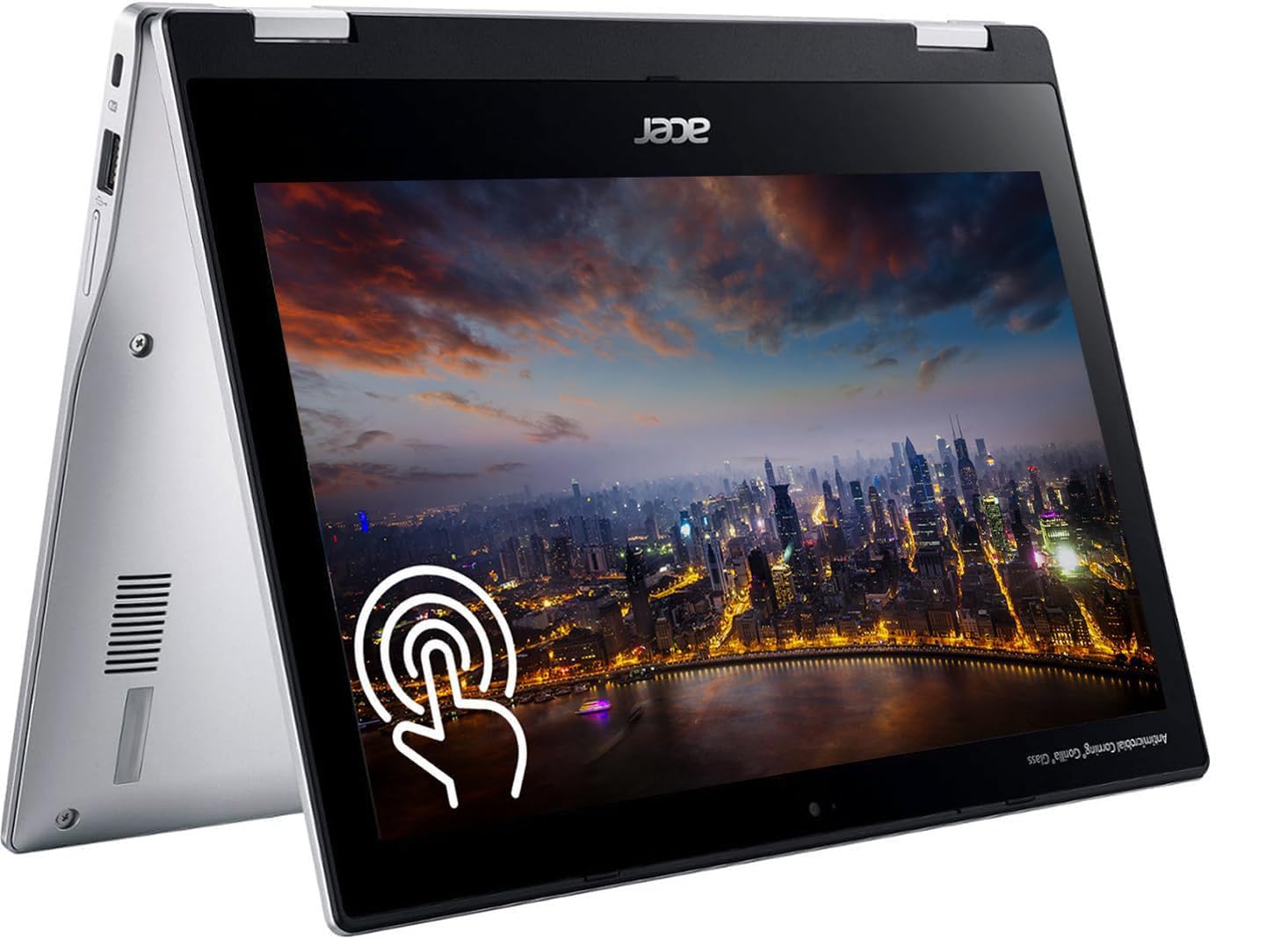 acer Chromebook Spin 311 2-in-1 Laptop 2024 Newest, 11.6" Touchscreen Display, MediaTek Kompanio 500 MT8183C, 4GB RAM, 64GB eMMC, Long Battery Life up to 12 Hours, Wi-Fi, Chrome OS