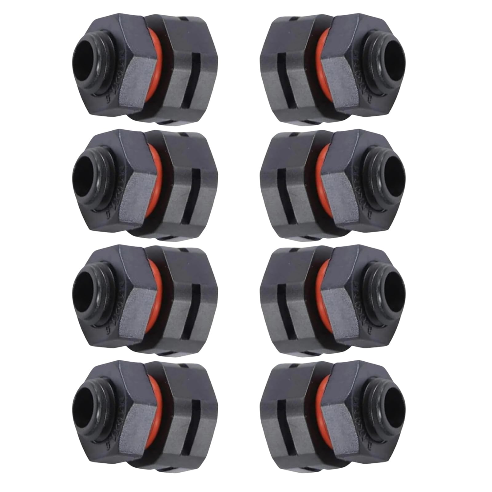 8Pcs M12X1.5 Thread Pressure Reducing Valves Breathing Screw Air Vent for Machinery and Electrical Applications Breathing Screw Air Vent