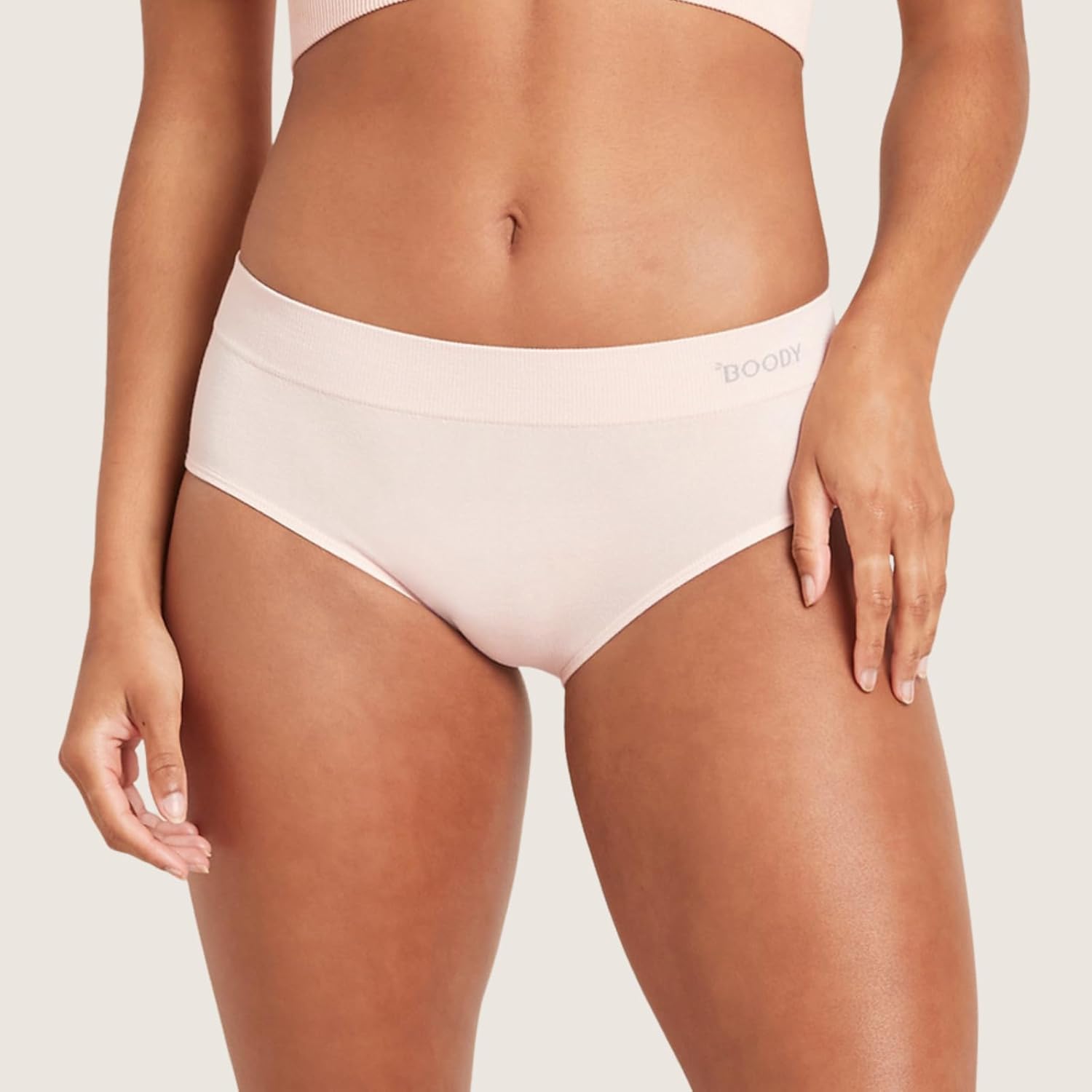 Boody -Midi Briefs -Women’s Underwear -Mid Rise, Mid-Full Coverage Fit -Flat-Ribbed Waistband -Bamboo Viscose - Image 3